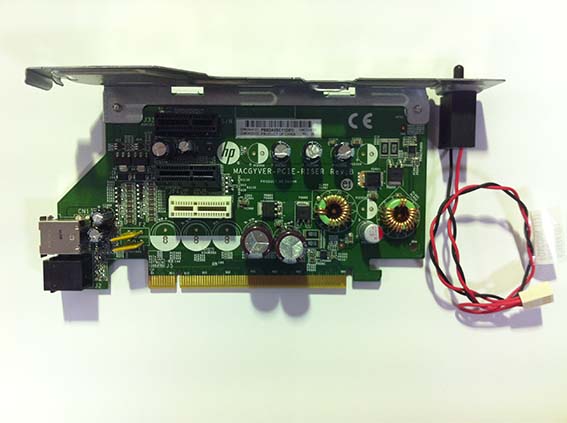 HP CARD PCI-E RISER X1 FOR RP5800